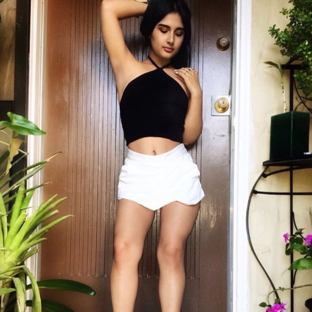 White skort